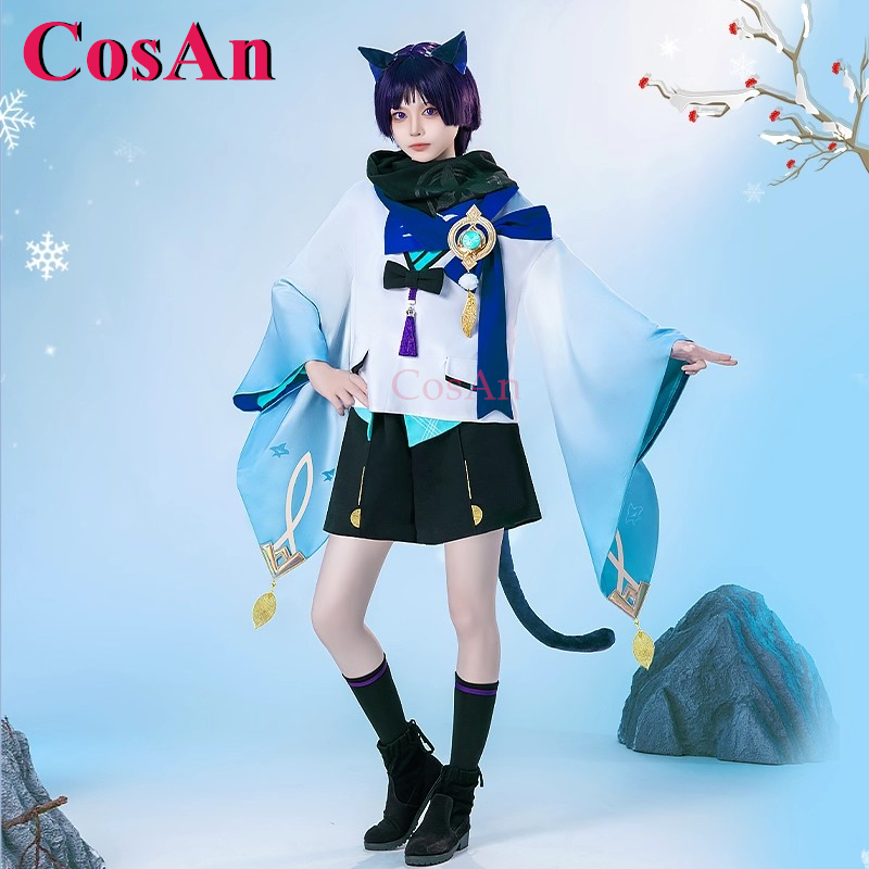 Winter Clothing Game - CosAn 게임 Genshin Impact Wanderer/Scaramouche 코스프레