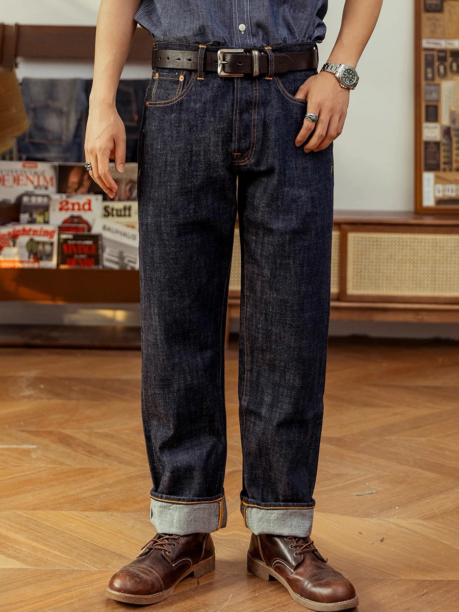 Levis Jeans 501 - 레드 토네이도 셀비지 데님 청바지, 루즈핏