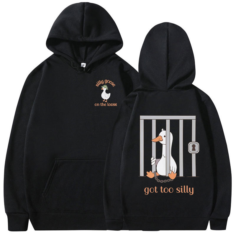 Winter Clothing Meme - Silly Goose on The Loose 후드티는