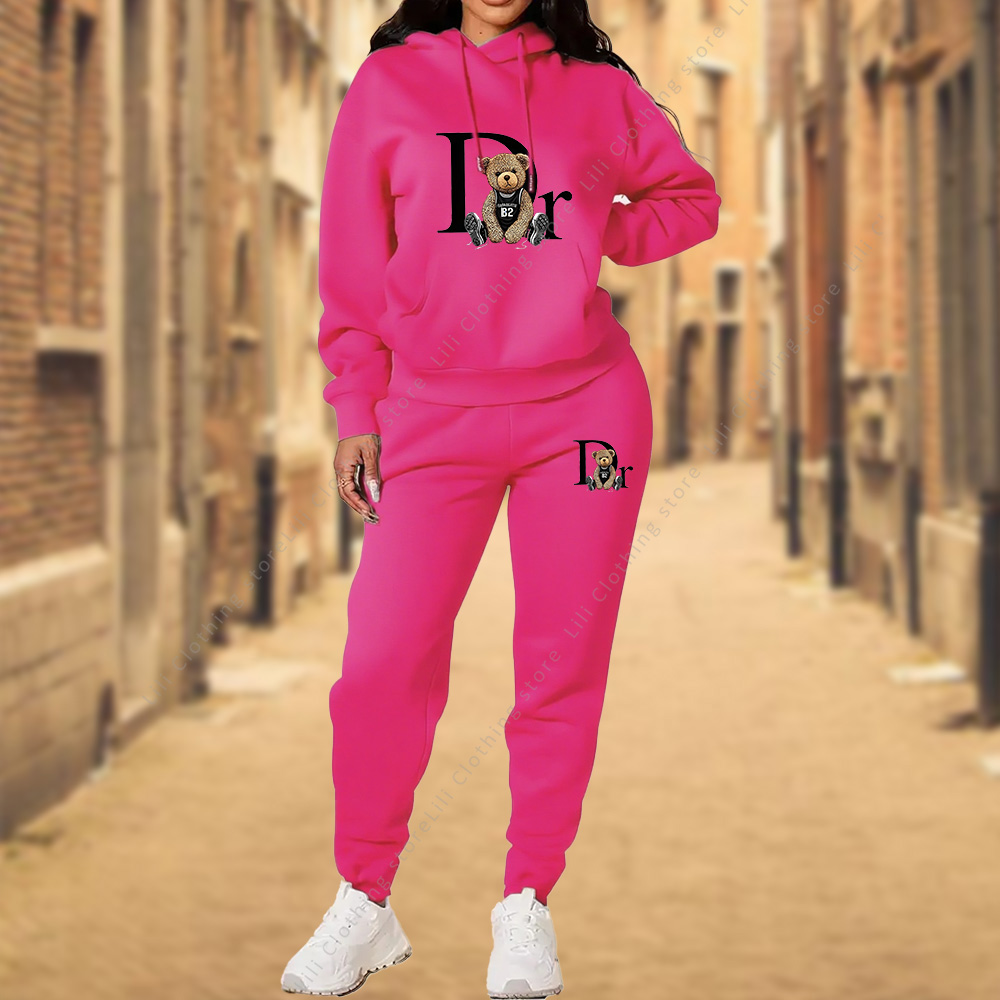 Winter Clothing Deals - 여성 Tracksuit 미적 디자이너 의류 고품질