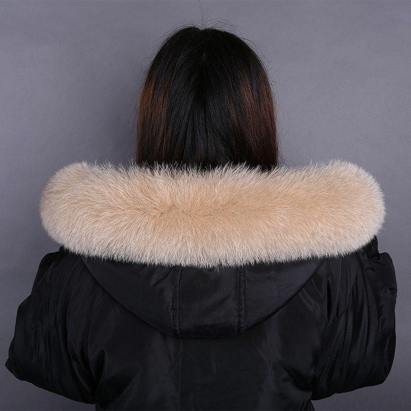 여성 럭셔리 천연 여우 모피 스카프 겨울 따뜻한 코트  - Winter Clothing Deals 리뷰 및 가격