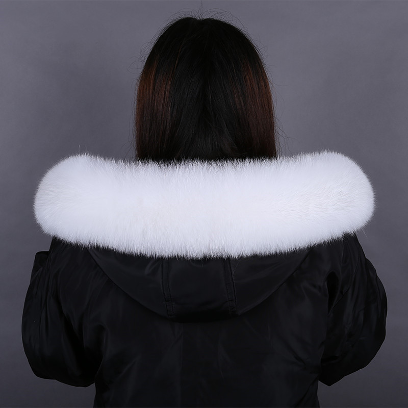 여성 럭셔리 천연 여우 모피 스카프 겨울 따뜻한 코트  - Winter Clothing Deals 리뷰 및 가격