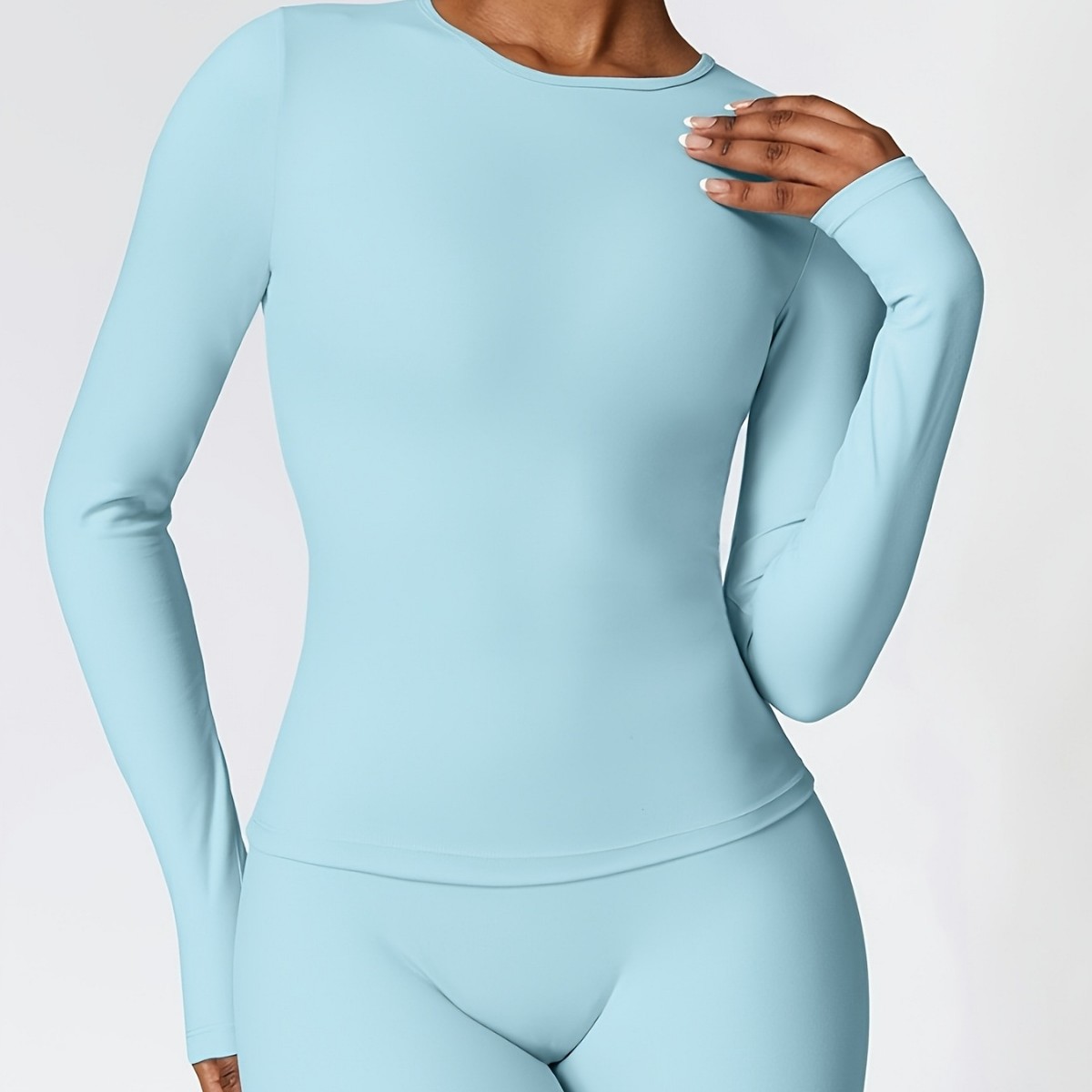 타이트핏 요가복 슬림 긴팔 야외 러닝 스포츠 피트니스  - Winter Clothing For Women 리뷰 및 가격