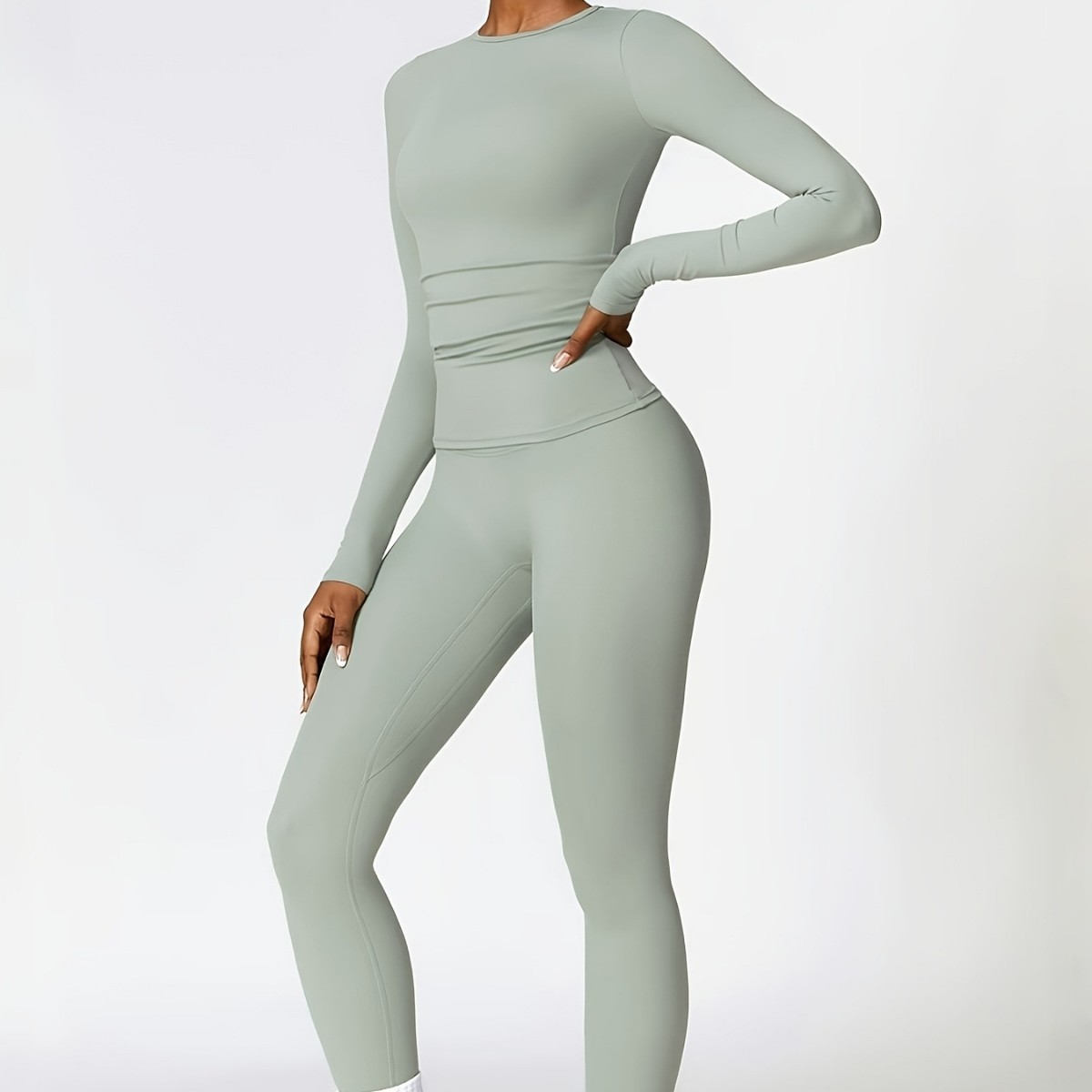타이트핏 요가복 슬림 긴팔 야외 러닝 스포츠 피트니스  - Winter Clothing For Women 리뷰 및 가격