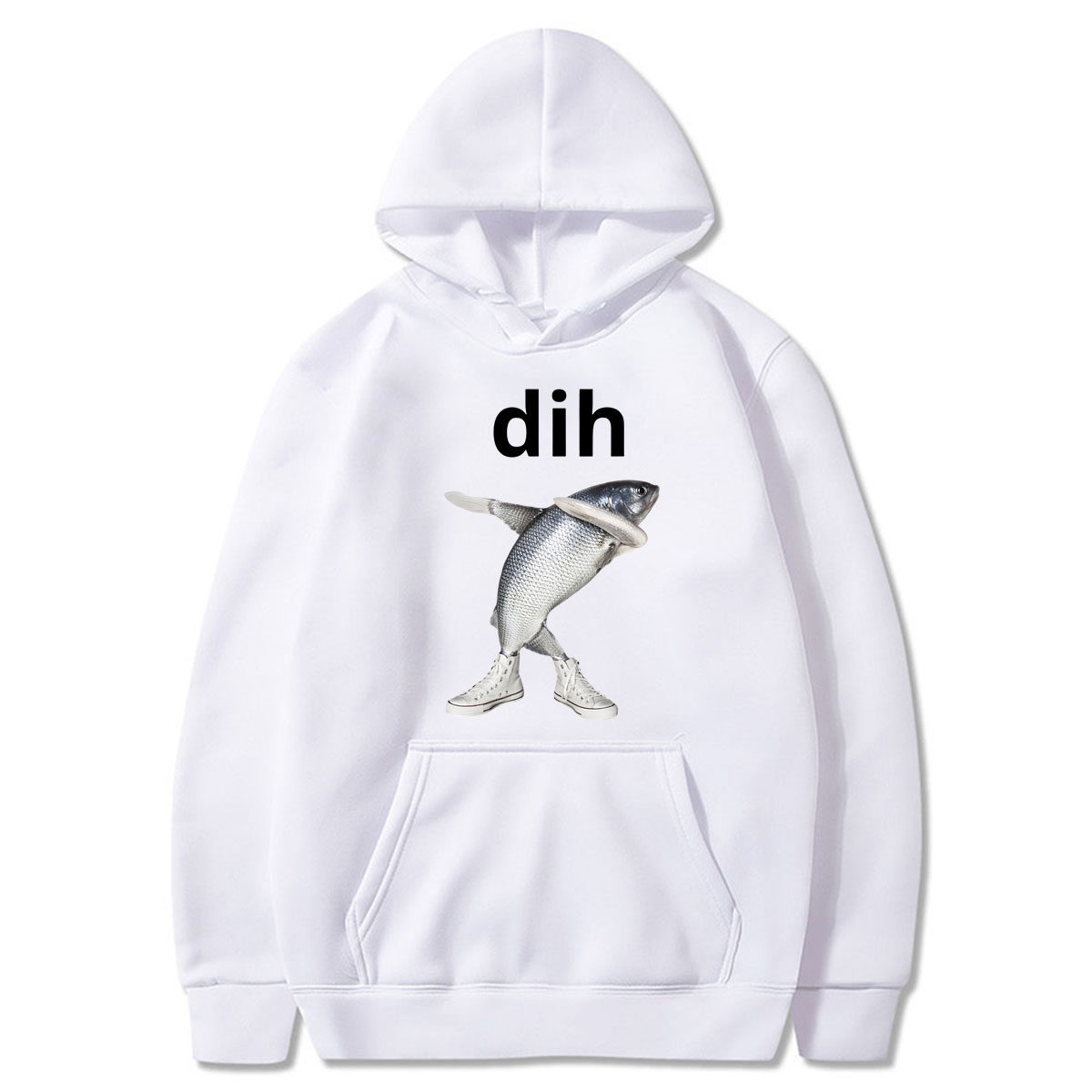 Dih Funny Meme Funny Fish Meme - Winter Clothing Meme 리뷰 및 가격
