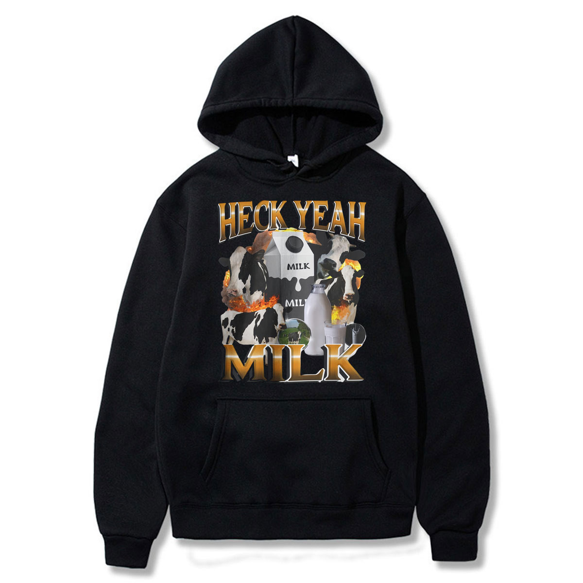 Heck Yeah Milk Lactose Toleran - Winter Clothing Meme 리뷰 및 가격