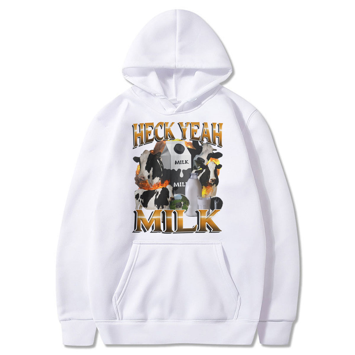 Heck Yeah Milk Lactose Toleran - Winter Clothing Meme 리뷰 및 가격