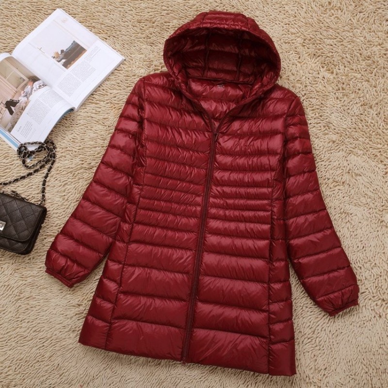 플러스 사이즈 5XL 6XL 7XL 여성용 후드 퍼퍼  - Winter Clothing Deals 리뷰 및 가격