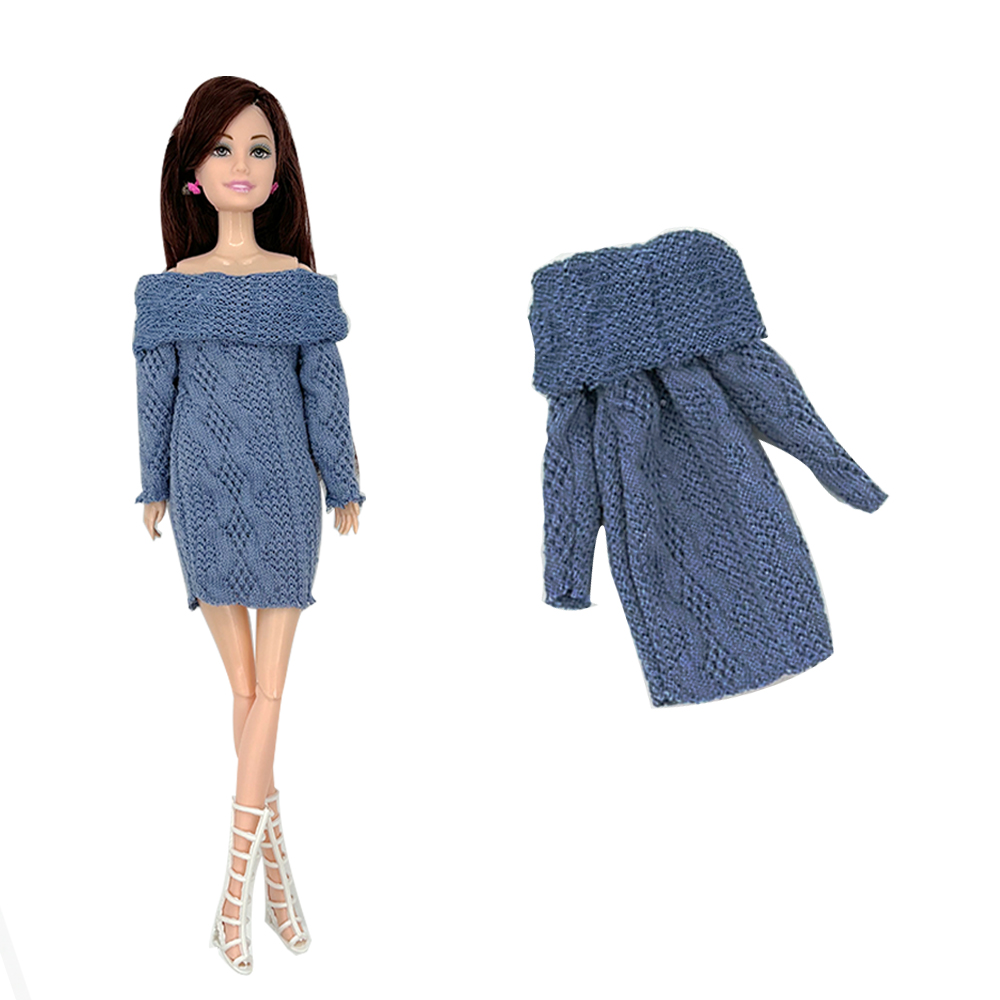 1/6 인형에 대 한 4PCS 패션 스웨터 드레스, 1 - Winter Clothing Game 리뷰 및 가격