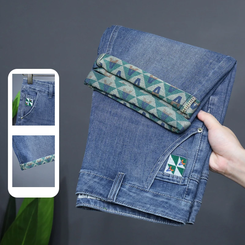 여름 신작 남성 데님 반바지 얇은 프린트 패션 개성 짧 - Levis Jeans 501 리뷰 및 가격