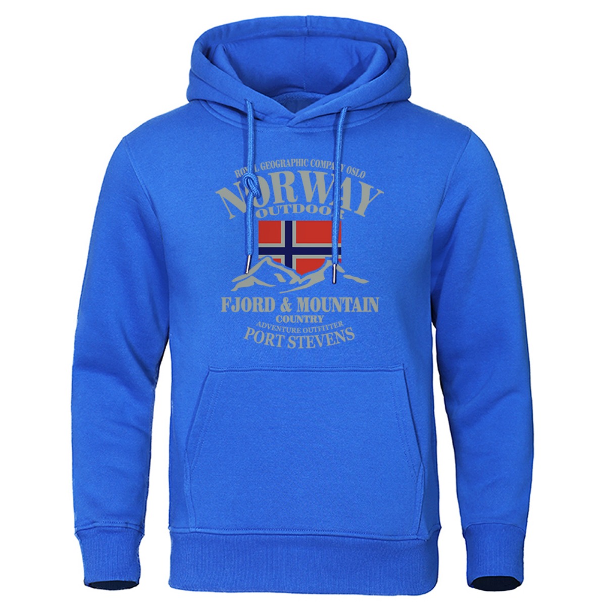 노르웨이 프린트 패션 고품질 후드티 오버사이즈 캐주얼  - Winter Clothing Norway 리뷰 및 가격
