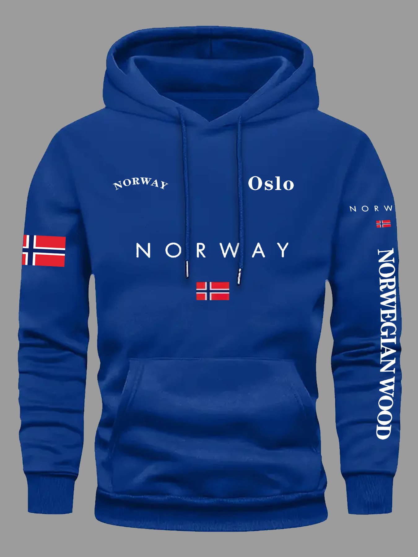 노르웨이 국기 후드티 남성 여성 야외 스포츠 스트리트  - Winter Clothing Norway 리뷰 및 가격