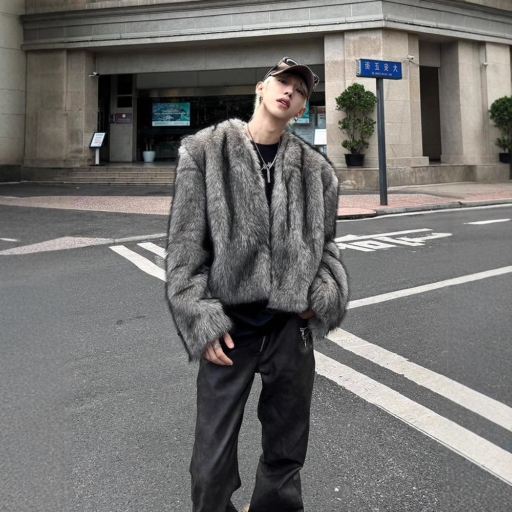 Pishuai 겨울 가을 겨울 따뜻한 두꺼운 여우 남성 - Winter Clothing Fashion 리뷰 및 가격