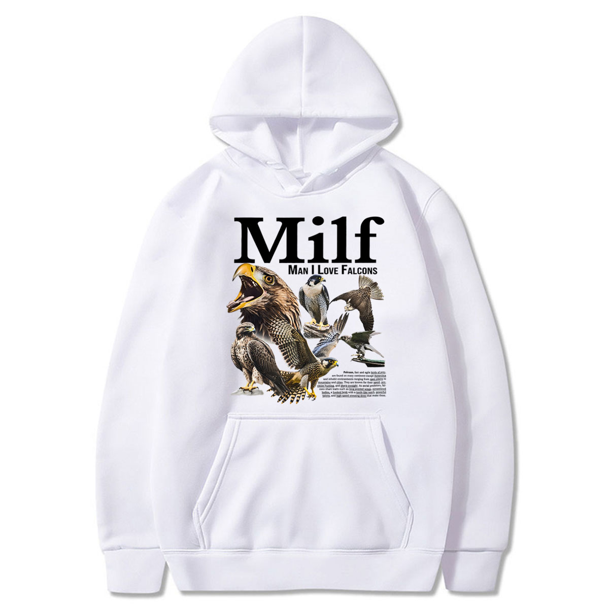 Milf Man I Love Falcons 그래픽 후드 - Winter Clothing Meme 리뷰 및 가격