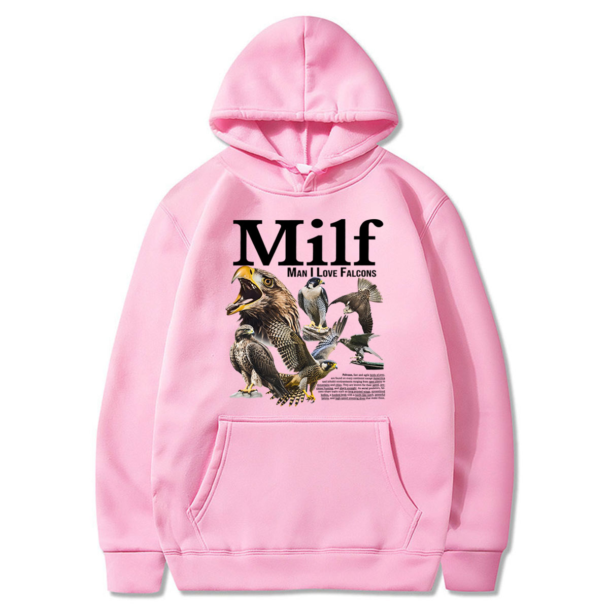 Milf Man I Love Falcons 그래픽 후드 - Winter Clothing Meme 리뷰 및 가격