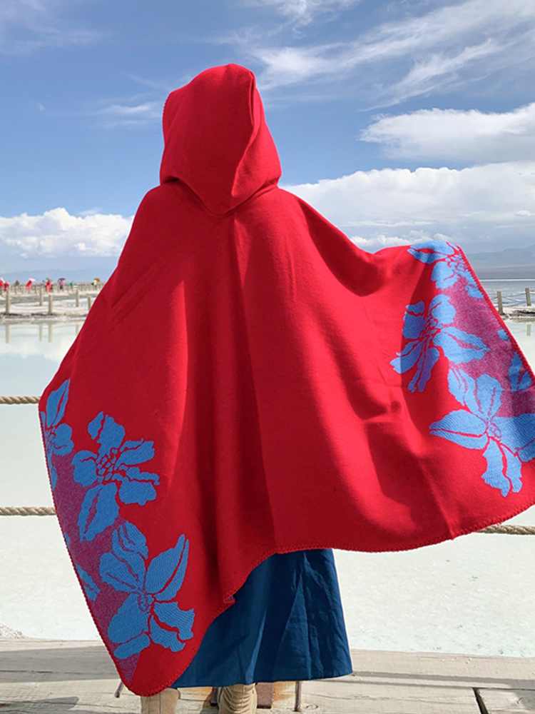 여성용 모조 캐시미어 스카프, 겨울 보호 후드 판초,  - Cashmere Scarf Wrap 리뷰 및 가격