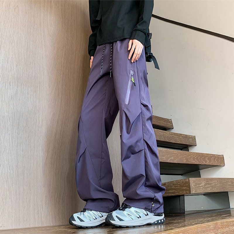 남성복 2026 가을 겨울 플리츠 팬츠 남성용 아웃도어 - Winter Clothing Hiking 리뷰 및 가격