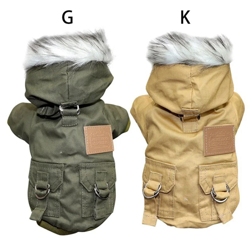 애완견 겨울용 두꺼운 후드형 하이킹 코트, 부드럽고 편 - Winter Clothing Hiking 리뷰 및 가격