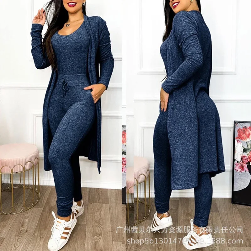 2026 점프수트 & 코트 세트 가을 여성 드로스트링  - Winter Clothing Deals 리뷰 및 가격