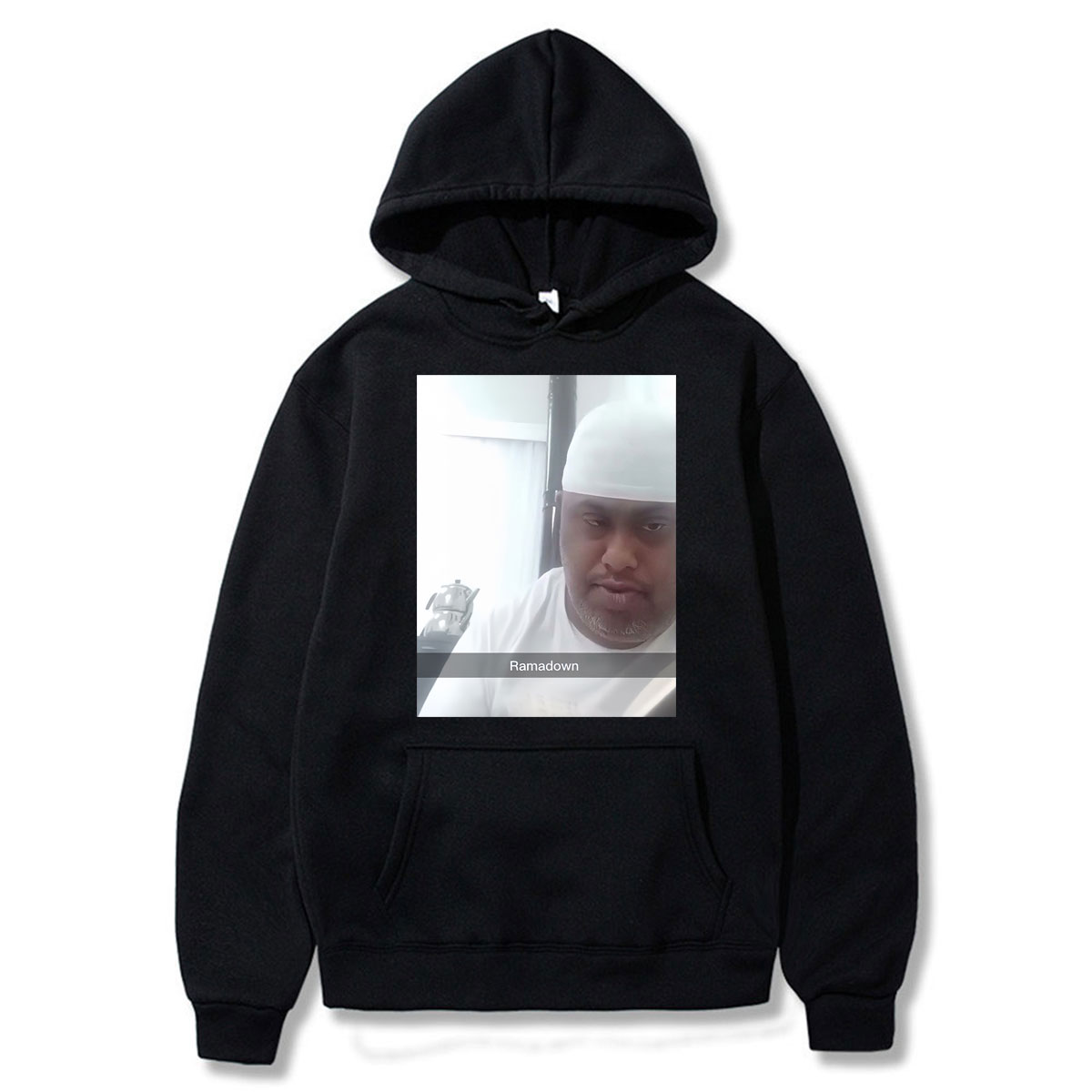RAMADOWN MEME 재미있는 그래픽 후드티 남성  - Winter Clothing Meme 리뷰 및 가격