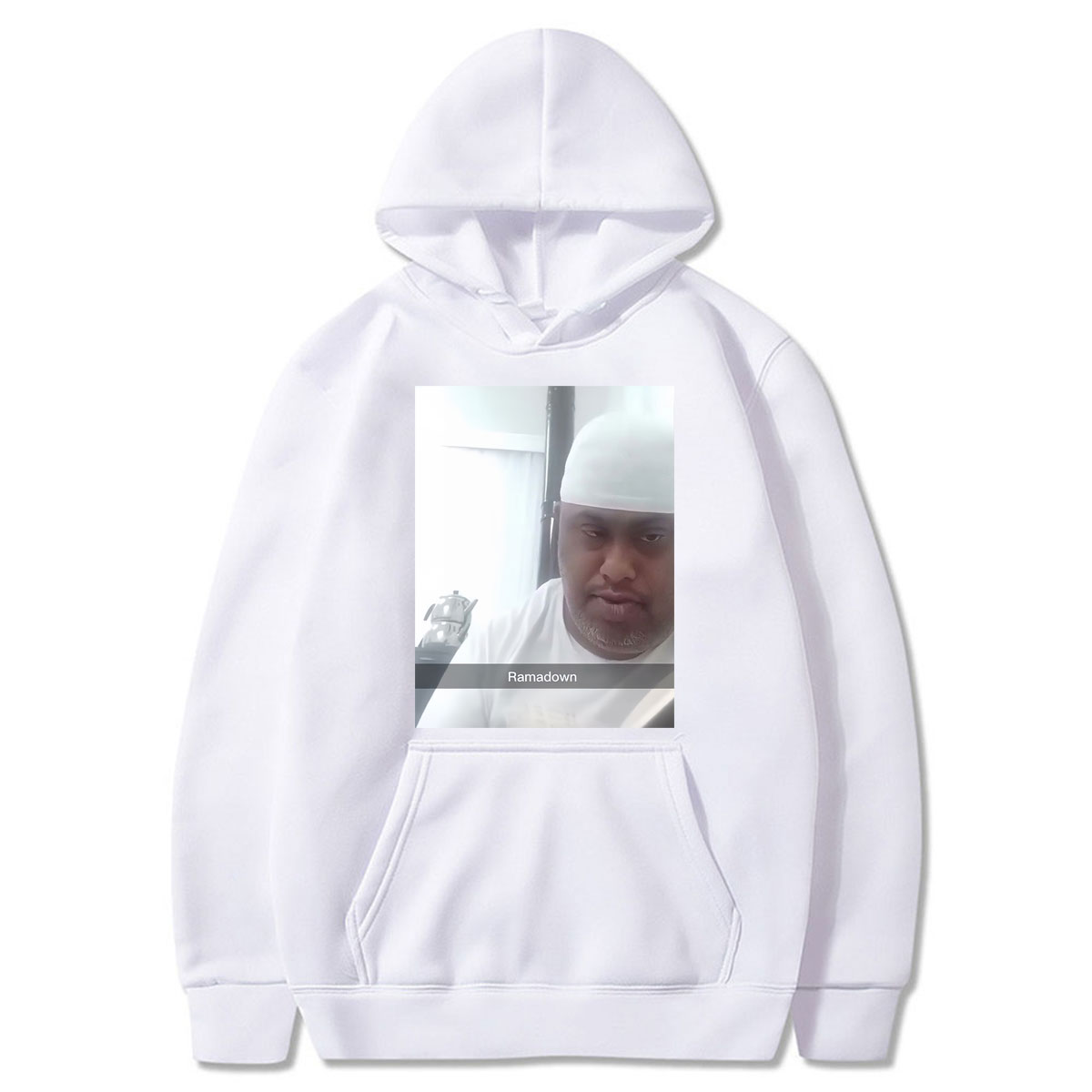 RAMADOWN MEME 재미있는 그래픽 후드티 남성  - Winter Clothing Meme 리뷰 및 가격