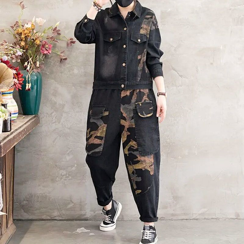 2025 가을 데님 재킷 정장 격자 무늬 스트라이프 셔 - Winter Clothing Deals 리뷰 및 가격