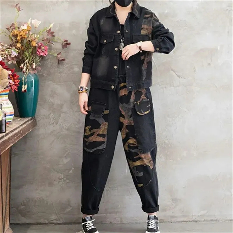 2025 가을 데님 재킷 정장 격자 무늬 스트라이프 셔 - Winter Clothing Deals 리뷰 및 가격