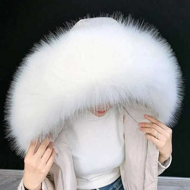 분리형 가짜 모피 칼라 초대형 따뜻한 가짜 모피 스카프 - Winter Clothing Deals 리뷰 및 가격