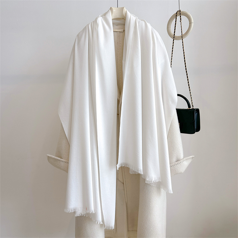 럭셔리 겨울 캐시미어 스카프 여성 솔리드 손수건 따뜻한 - Cashmere Scarf Wrap 리뷰 및 가격