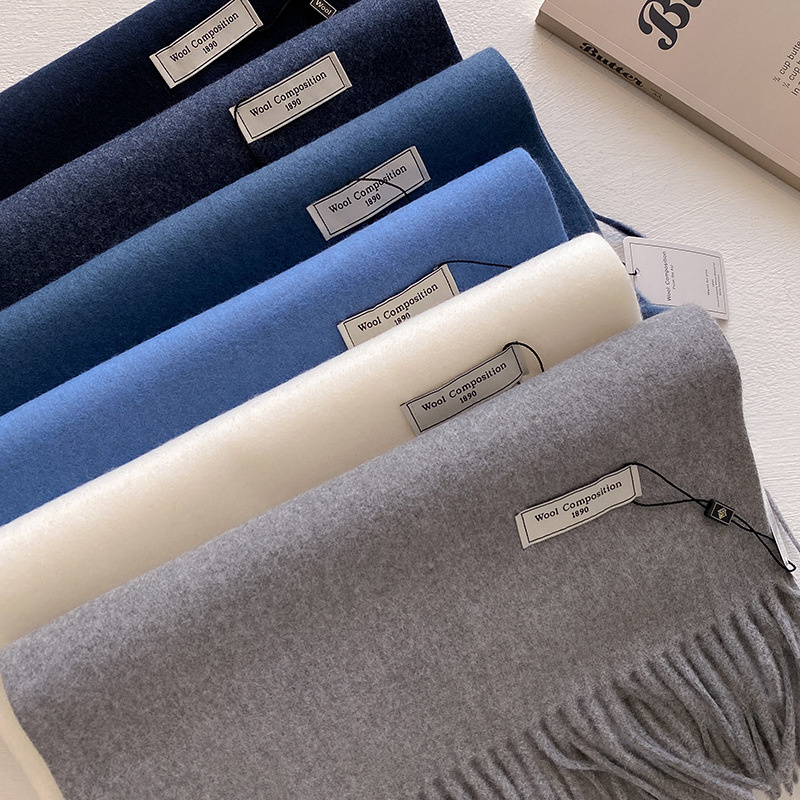 2024 여성용 겨울 양모 스카프 긴 따뜻한 캐시미어  - Cashmere Scarf Wrap 리뷰 및 가격