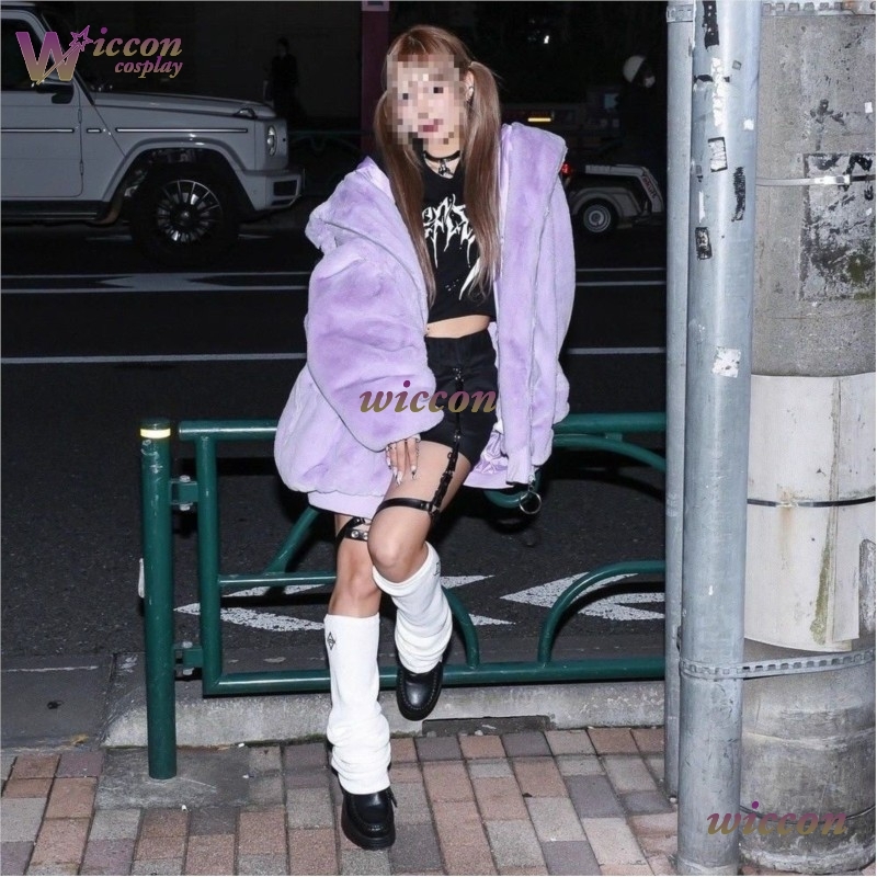 CosC 겨울 의류 여성 자켓 하라주쿠 토끼 귀 펑크  - Winter Clothing Game 리뷰 및 가격