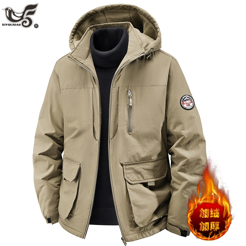 플러스 사이즈 7XL 8XL 남성 파카 두꺼운 따뜻한  - Winter Clothing Game 리뷰 및 가격
