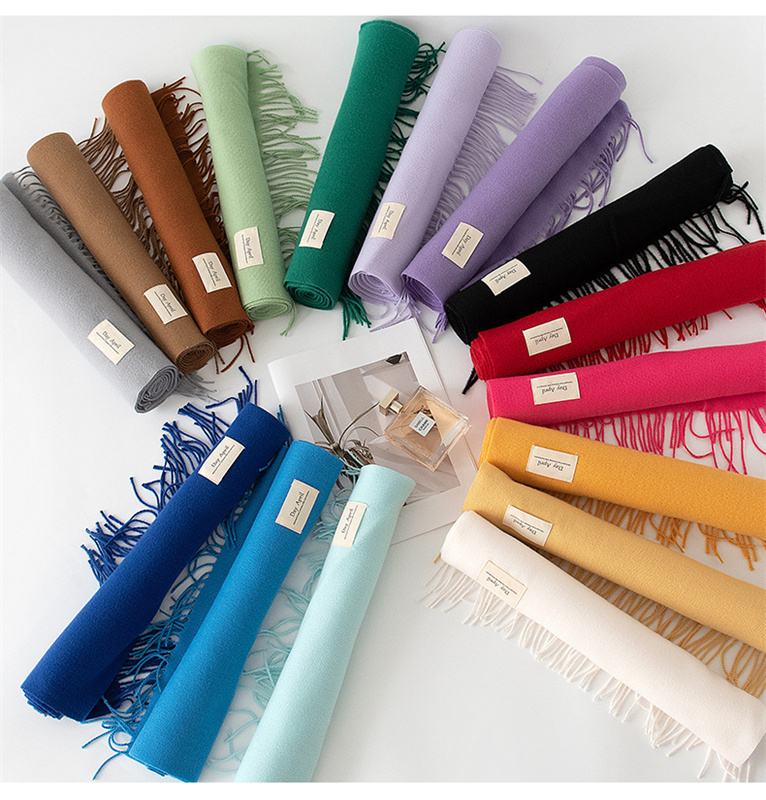 2024 여성을위한 가을 스카프 긴 따뜻한 캐시미어 스 - Cashmere Scarf Wrap 리뷰 및 가격