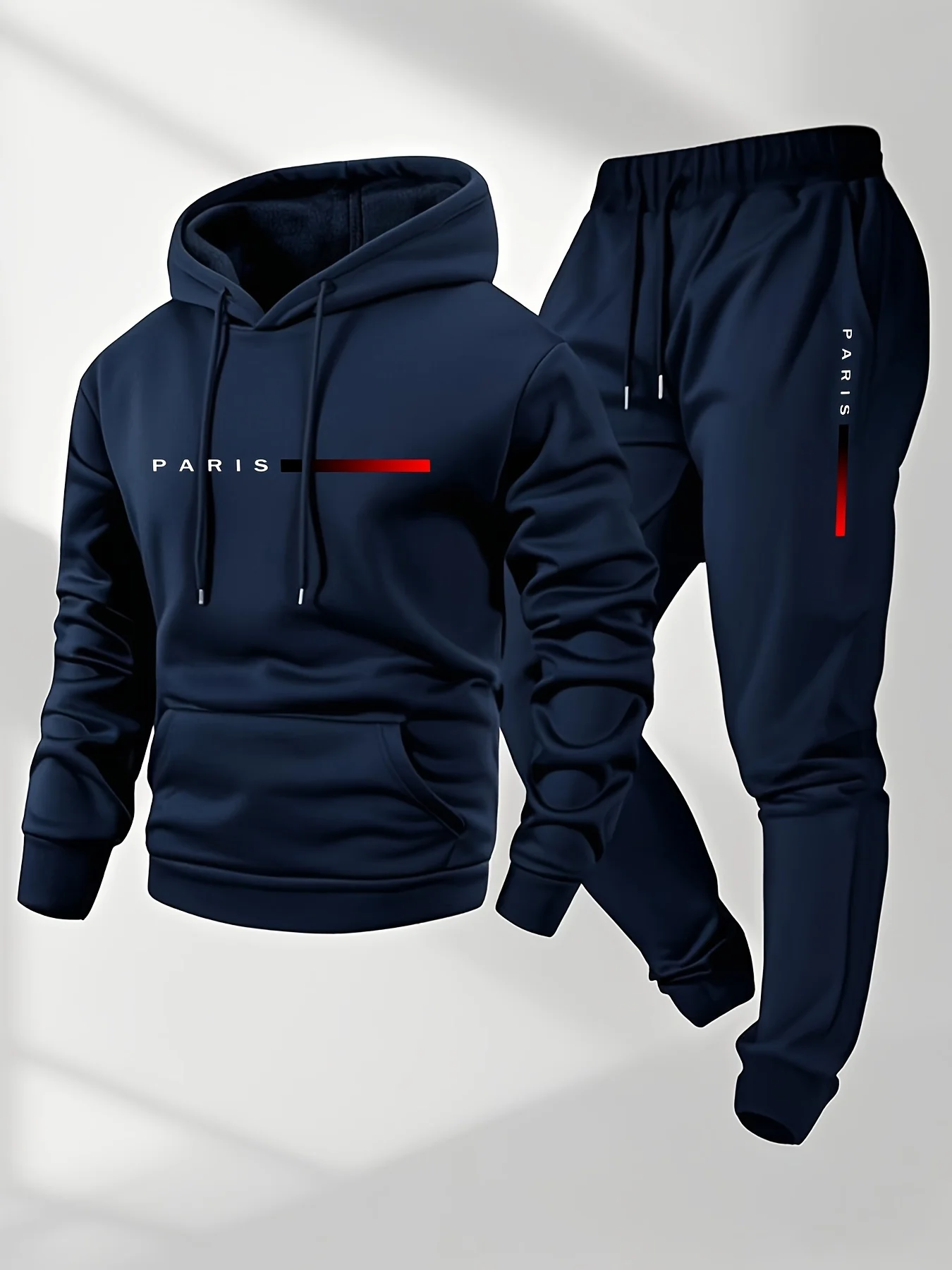 새로운 트렌드 스트리트 패션 레터 프린트 스포츠웨어 세 - Winter Clothing Fashion 리뷰 및 가격