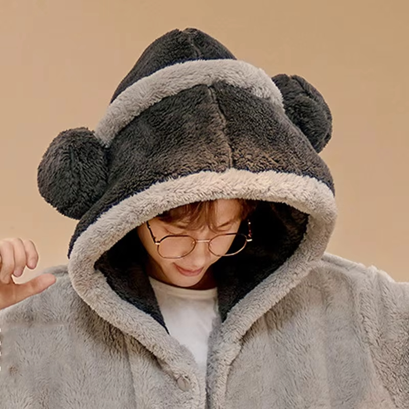 원피스 루피 목욕 가운 애니메이션 겨울 남성용 코랄 플 - Winter Clothing Men Style 리뷰 및 가격